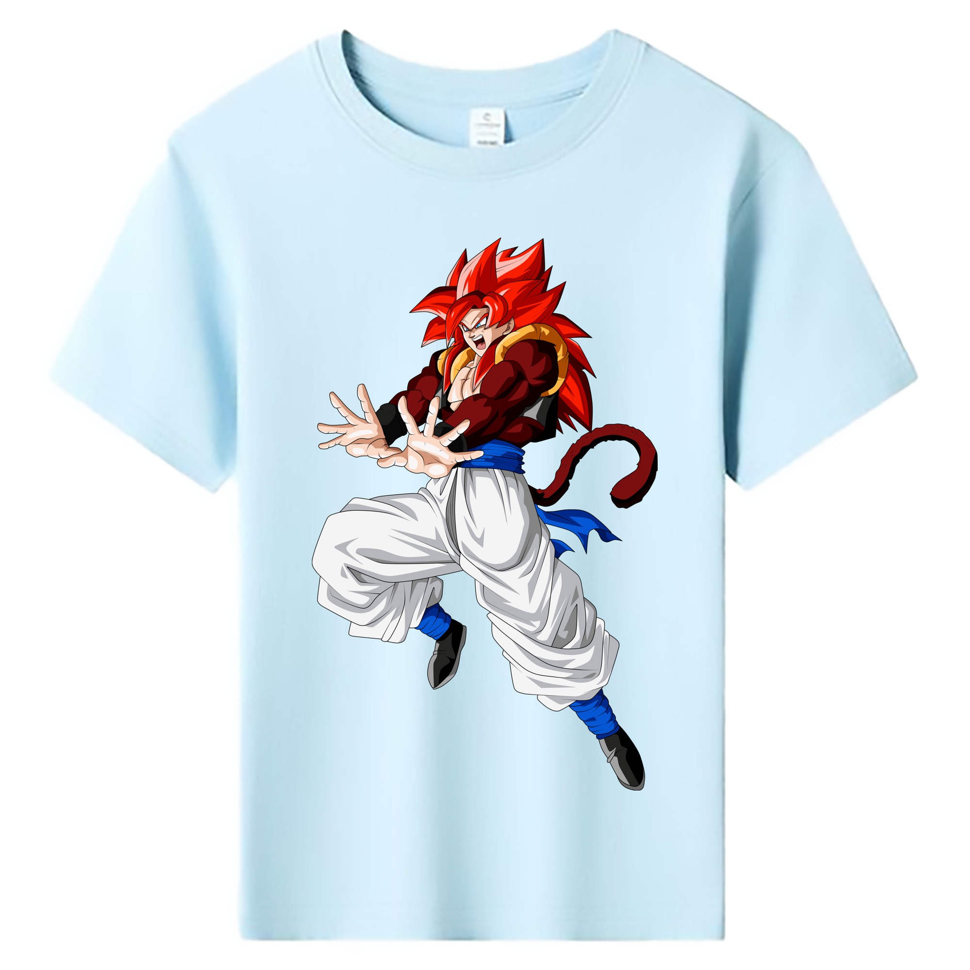 （画像用） ドラゴンボール 孫悟空（そん ごくう）Son Goku カカロット DRAGON BALL Kakarotto 綿100％キッズTシャツ（フロントプリント）
